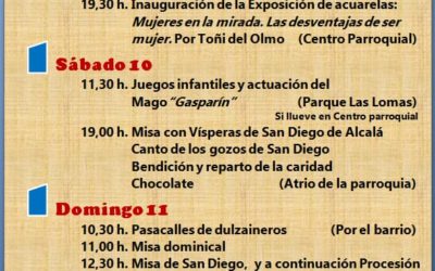 Fiesta San Diego de Alcalá 2018