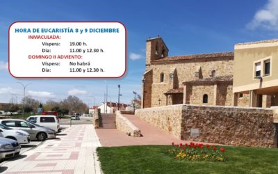 HORA EUCARISTÍA 8 Y 9 DE DICIEMBRE