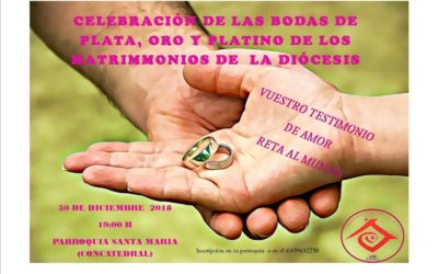 I Celebración de las bodas de plata, oro y platino de los matrimonios de la Diócesis.